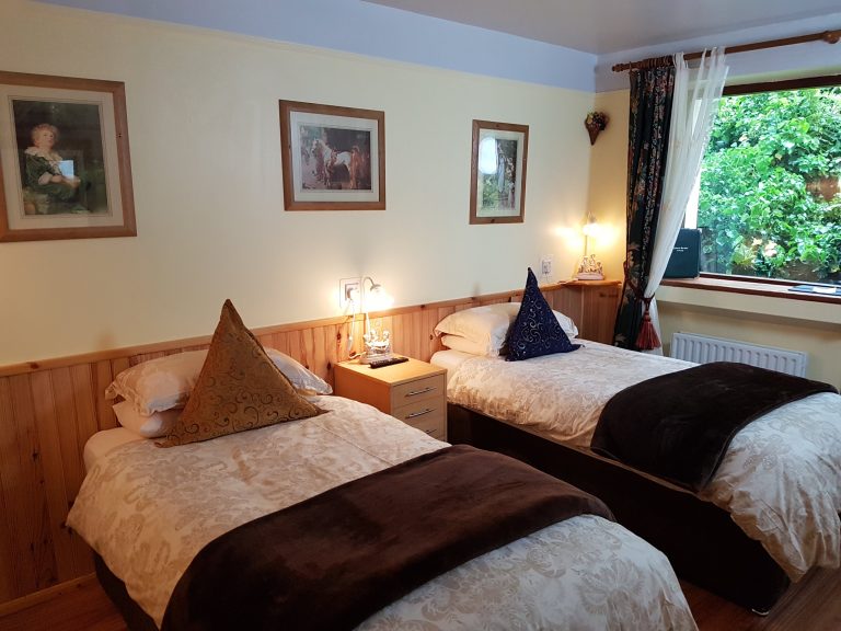 Bedroom at Kylemore Pass Hotel